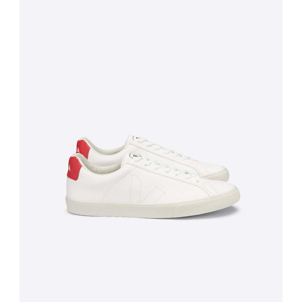 Veja ESPLAR CHROMEFREE Sneakers Heren White/Red | BE 307KOR